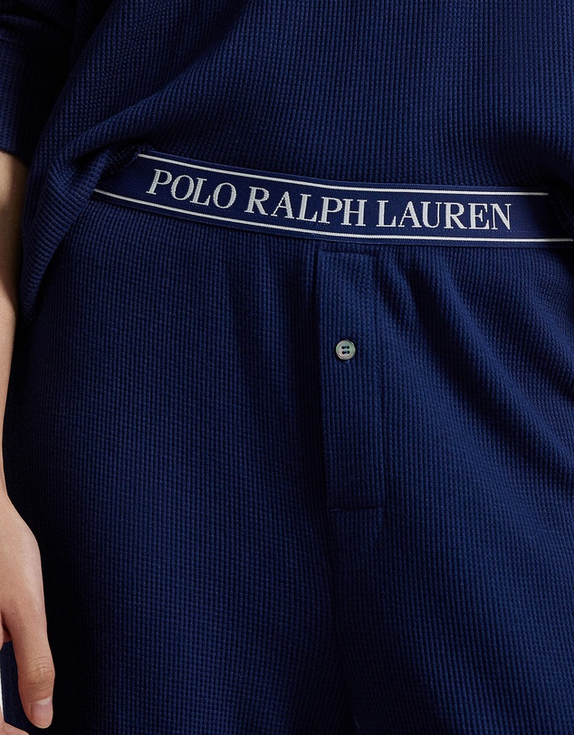 Polo Ralph Lauren - Club Waffle Long Sleeve Modal & Cotton Pyjama Set