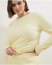 Atmos&Here Curvy - Karli LS Pyjama Set