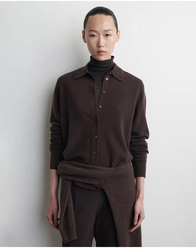 COS - Knitted Merino Wool Shirt