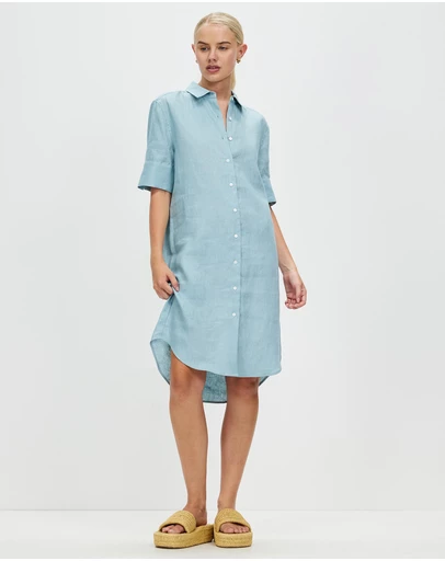 White By FTL - Hettie Shirt Dress