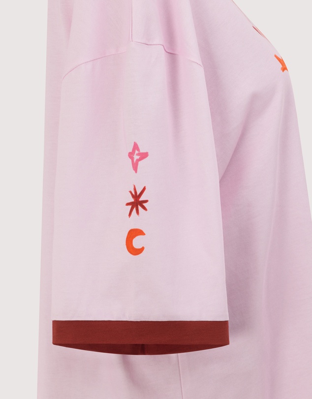 SMWR. by The Somewhere Co - Leo Astrology Oversized Tee
