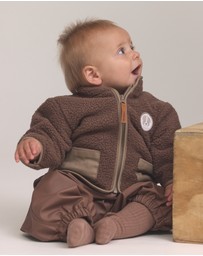 Crywolf - BABY SHERPA JACKET Pinecone