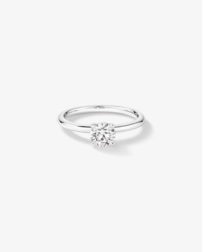Michael Hill - 0.70 Carat TW Round Brilliant Laboratory-Grown Diamond Solitaire Engagement Ring in 14kt White Gold