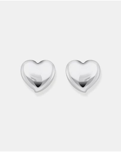 THOMAS SABO - Ear studs in heart-shape silver