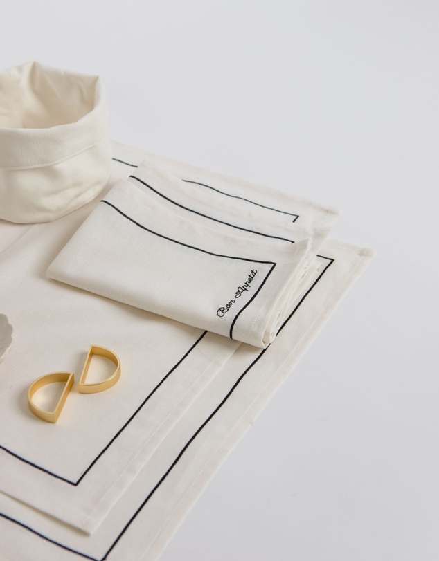 Tablescaped - French Brasserie - Set of 4 Placemats