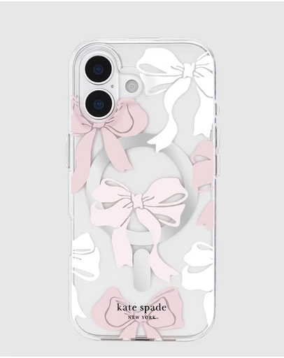 Kate Spade - Kate Spade Tied With A Bow MagSafe Case for iPhone 17