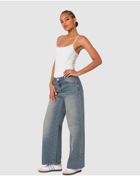 EDIKTED - Krysten Lacey Pointelle Bodysuit