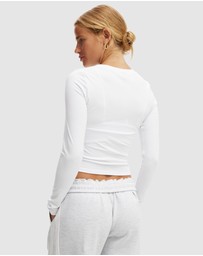 Cotton On Body Active - Ultra Soft Fitted Long Sleeve Top