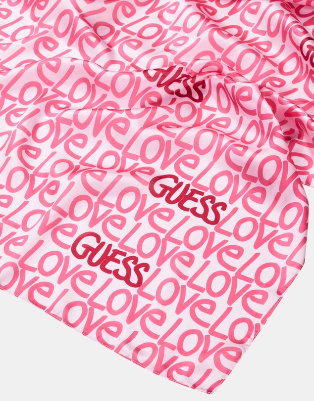 GUESS - Love Print Foulard