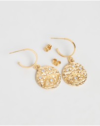 Carly Paiker - Delia Eye Hoops