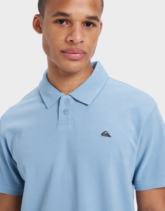 Quiksilver - Mens Mw Pique Polo Short Sleeve Shirt