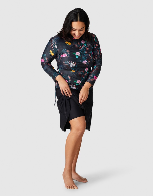 Modest Mermaid - Swimming skirt with inbuilt shorts