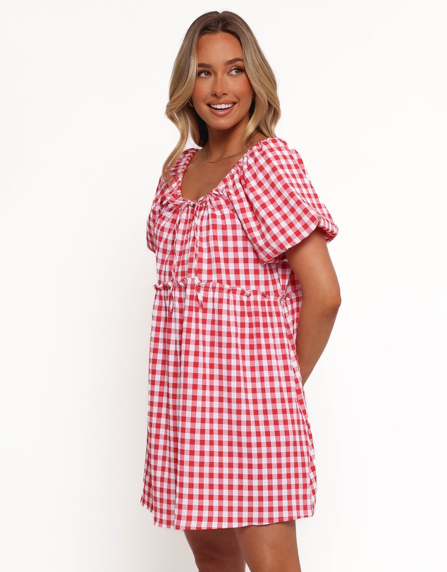 Petal & Pup - Dorothea Mini Dress - Red