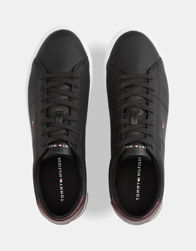 Tommy Hilfiger - Essential Leather Detail Vulc Shoes - Men's