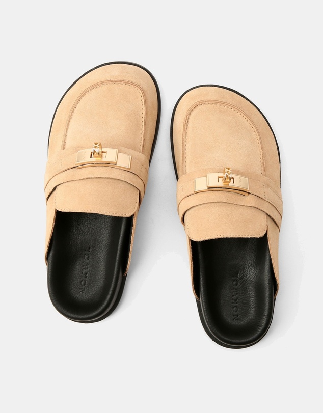 Nokwol - Tammy Beige Suede