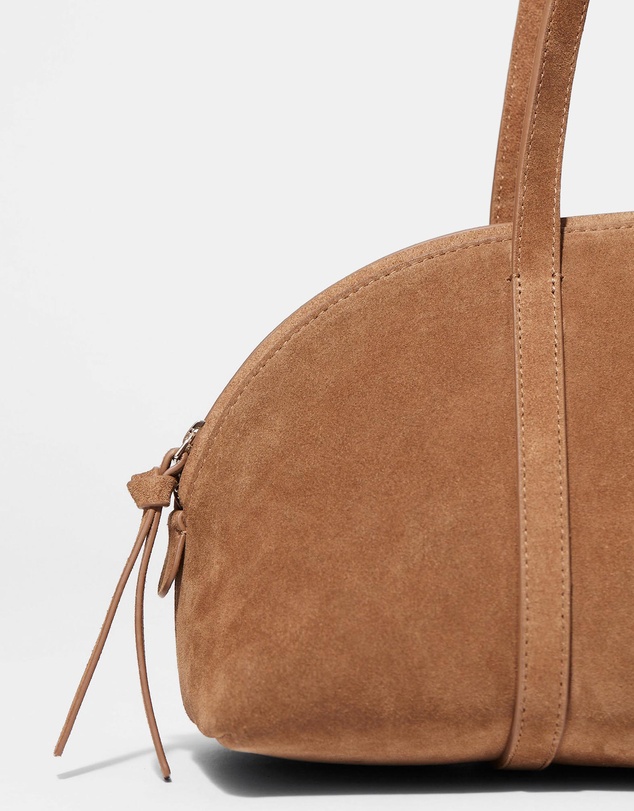 & Other Stories - Suede Bowling Bag