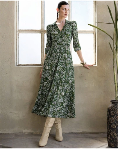 SACHA DRAKE - Clover Midi Dress