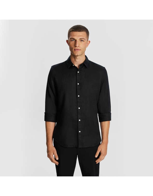 yd. - West Hampton Pure Linen Shirt