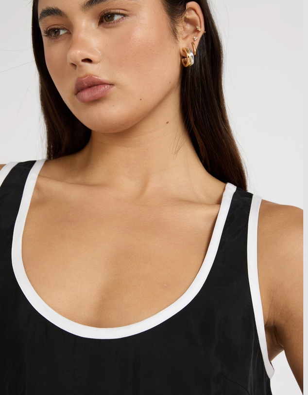 All Fenix - Cupro Contrast Tank