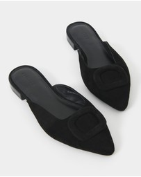Forcast - Elizabella Leather Mules