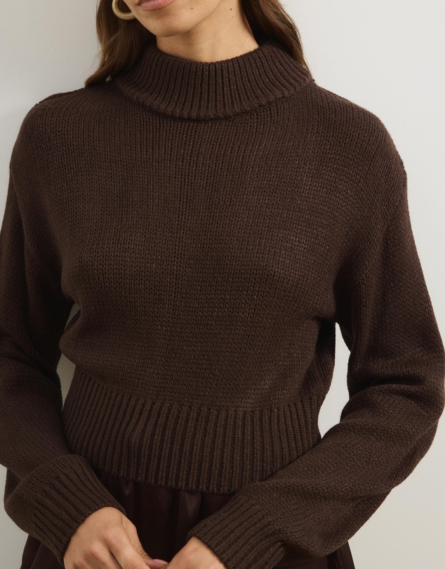 Atmos&Here - Zulu Textured Roll Neck Jumper