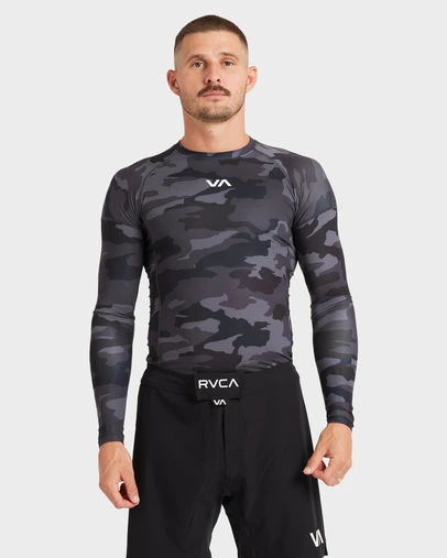 RVCA - Mens Sport Long Sleeve Rash Vest