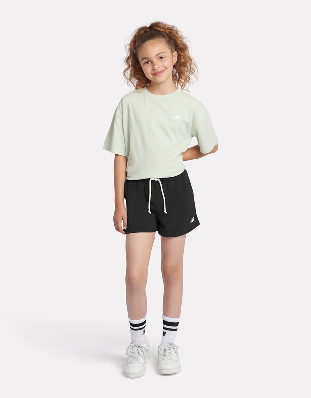 New Balance - French Terry Small Logo Shorts