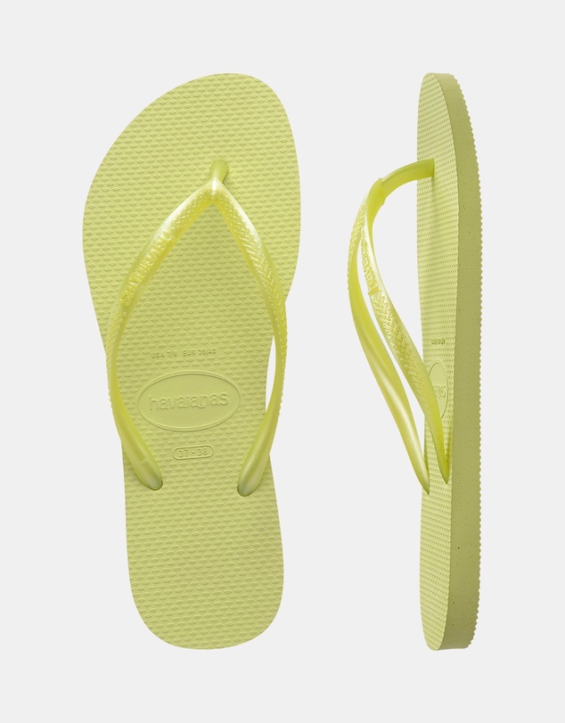 Havaianas - Slim Metallic Flip Flops - Women's