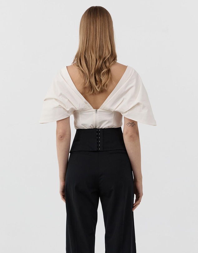 St. Agni - Structured Veil Top