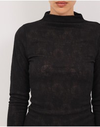Calli - Lilly Textured Jersey Top