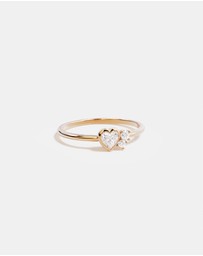 By Charlotte - Dream Lover Heart Ring