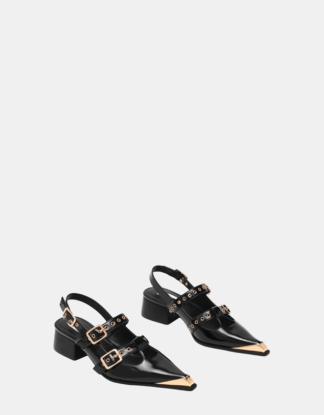 Steve Madden - Galactia Black Heels