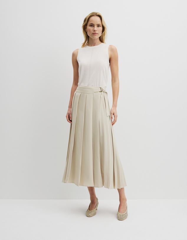 Country Road - Pointelle Detail Neck Tank