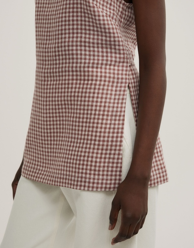 Witchery - Linen Longline Top