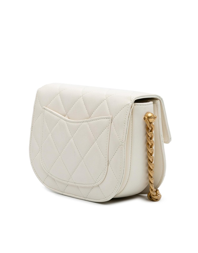 Pre-Loved by Azura Reborn - Pre-Loved chanel Chanel Quilted Lambskin Leather Crossbody Bag