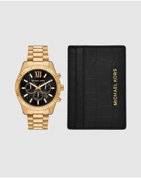 Michael Kors - Lexington Gold Chronograph Watch