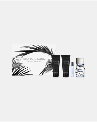 Michael Kors - Michael Kors Pour Homme Gift Set (EDP 100ml+Shower Gel 100ml+After Shave Balm 100ml+Travel Spray)