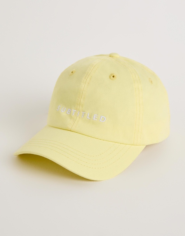 Subtitled - Logo Stonewashed Cap