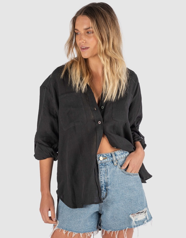 CAMIXA - Luna Oversize Linen Shirt