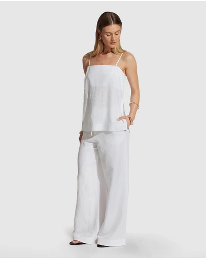 Decjuba - Alyssa Linen Blend Cami