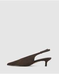 Siren - Fly Point Toe Slingbacks