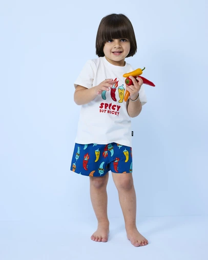 Rock Your Kid - Chase Sleep Set in Cobalt Blue