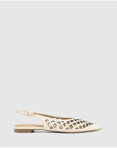 Siren - Lottie Sling Back Flats