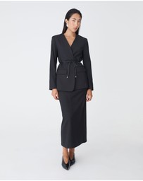 Forcast - Aaria Collarless Blazer