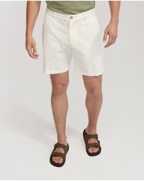 Oxford - Zeke Cotton Stretch Shorts
