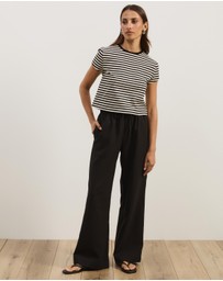 Atmos&Here - Anya Tailored Drawstring Pants
