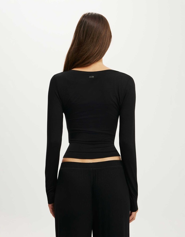 Cotton On Body - Airy Soft Crossover Long Sleeve