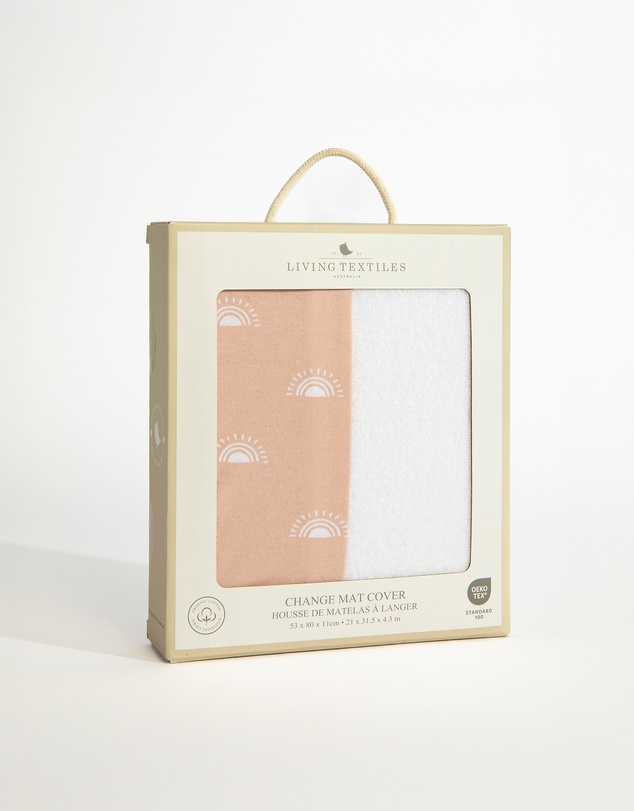 Living Textiles - Organic Change Mat Cover - Bohemian Bliss