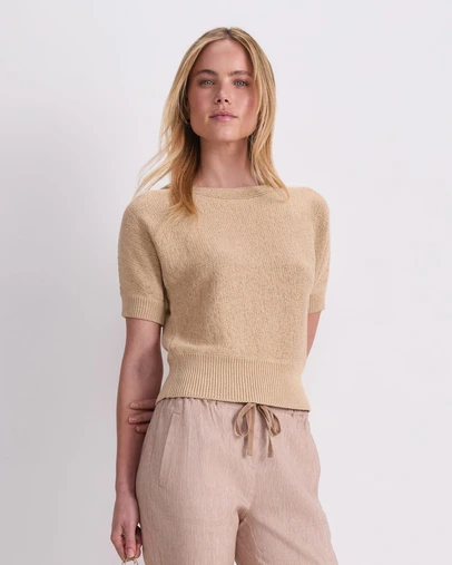 Sportscraft - Josie Tape Yarn Batwing Tee