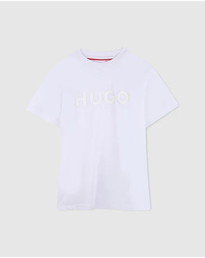 HUGO - Short Sleeve T-Shirt - Kids-Teens